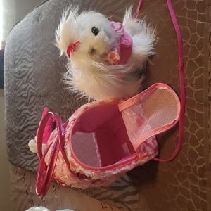 Pucci Pups - Carry Bag & Stuffed Animal Dog